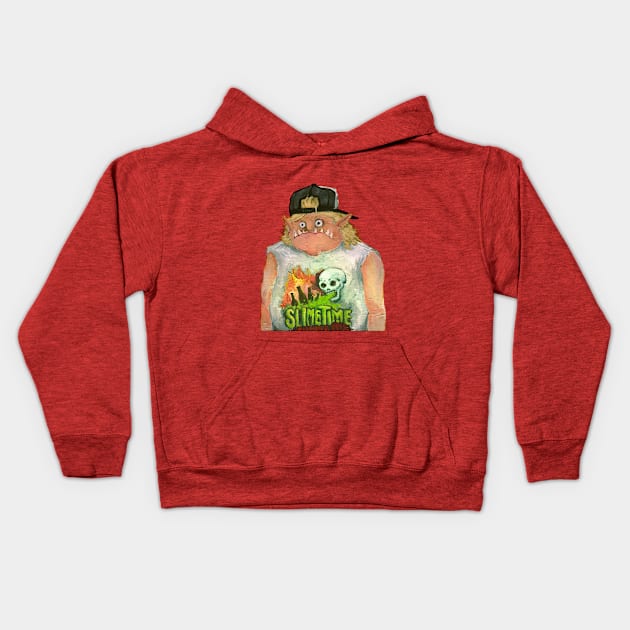 OGRE TEEN Kids Hoodie by The Comedy Button